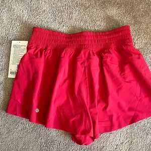 Lululemon Shake It Out High Rise Run Shorts